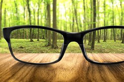 Beispielfoto für die Verbesserung des Sehens durch eine Brille